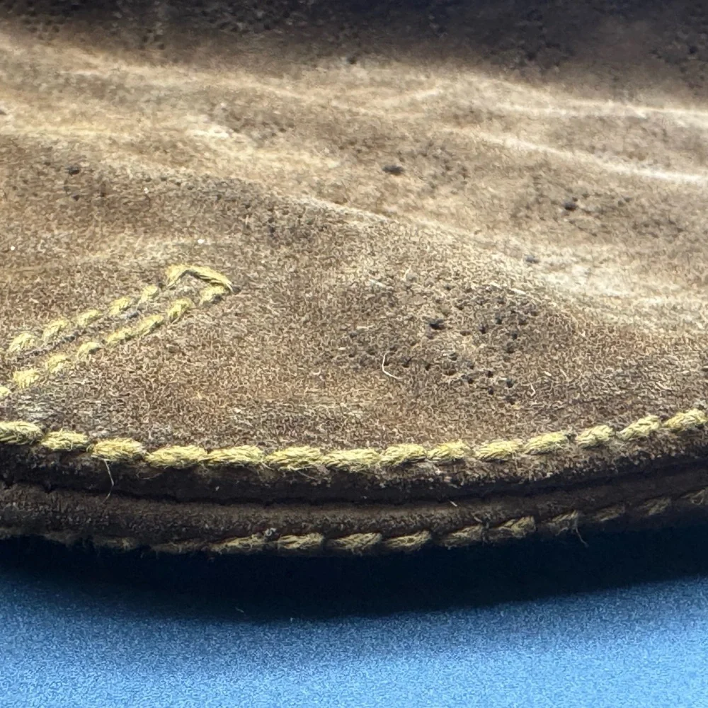 Rare Authentic Louis Vuitton Brown Suede Bag - Picture 8 of 14